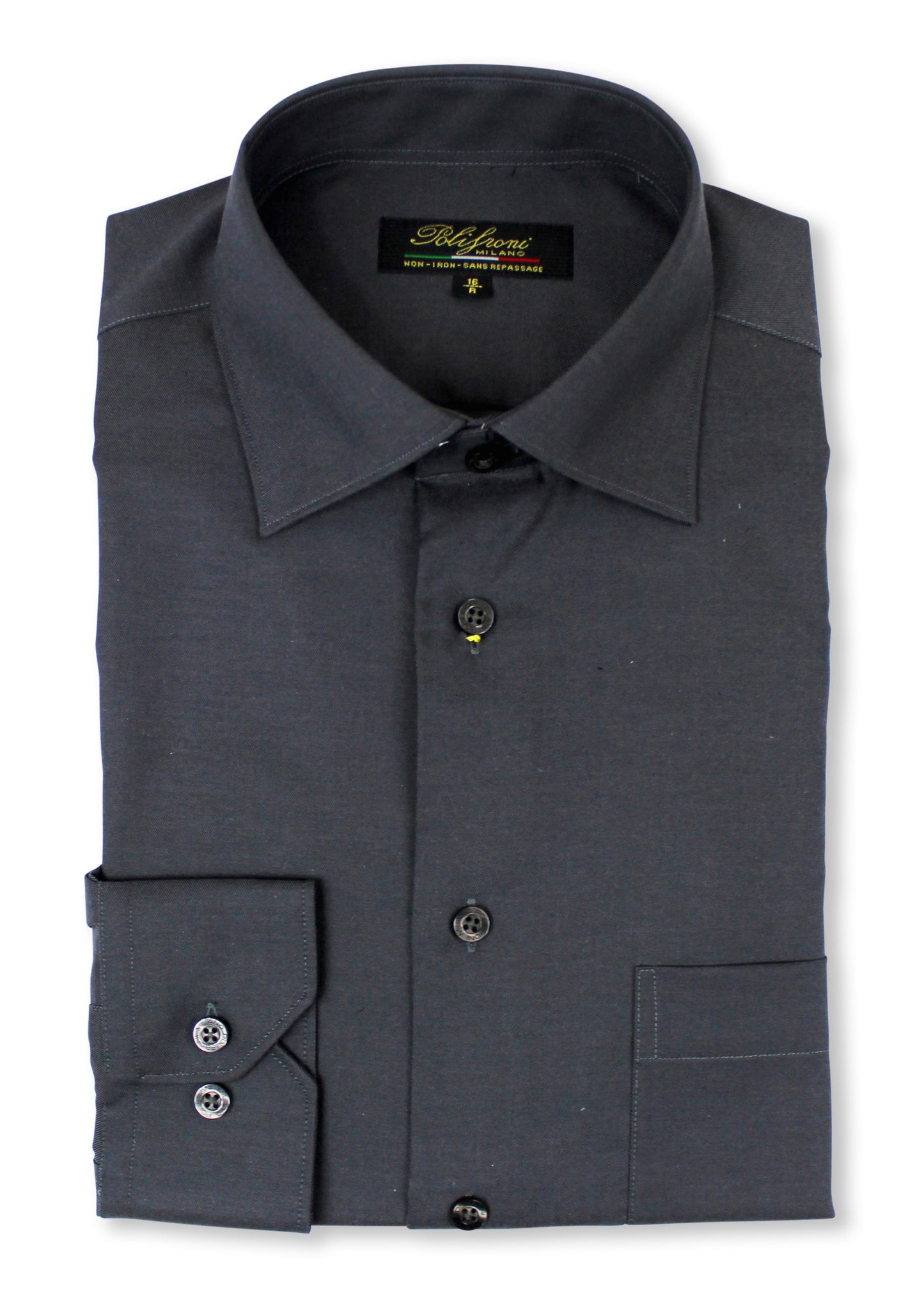 Polifroni Blu 360 : Dress Shirt  Semi Fitted 100% cotton